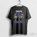 Classic Indianapolis Colts Daniel Jones And Jonathan Taylor Signature T Shirts