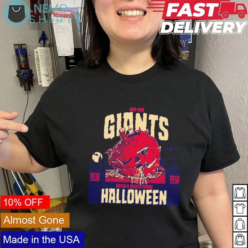New York Giants Rotten & Decayed Before Halloween shirt
