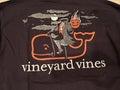 NWT Vineyard Vines Mens Large Headless Horseman Black Pocket Halloween T-Shirt