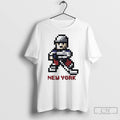 Classic New York Rangers Hockey 8 Bit Retro Baller T Shirts