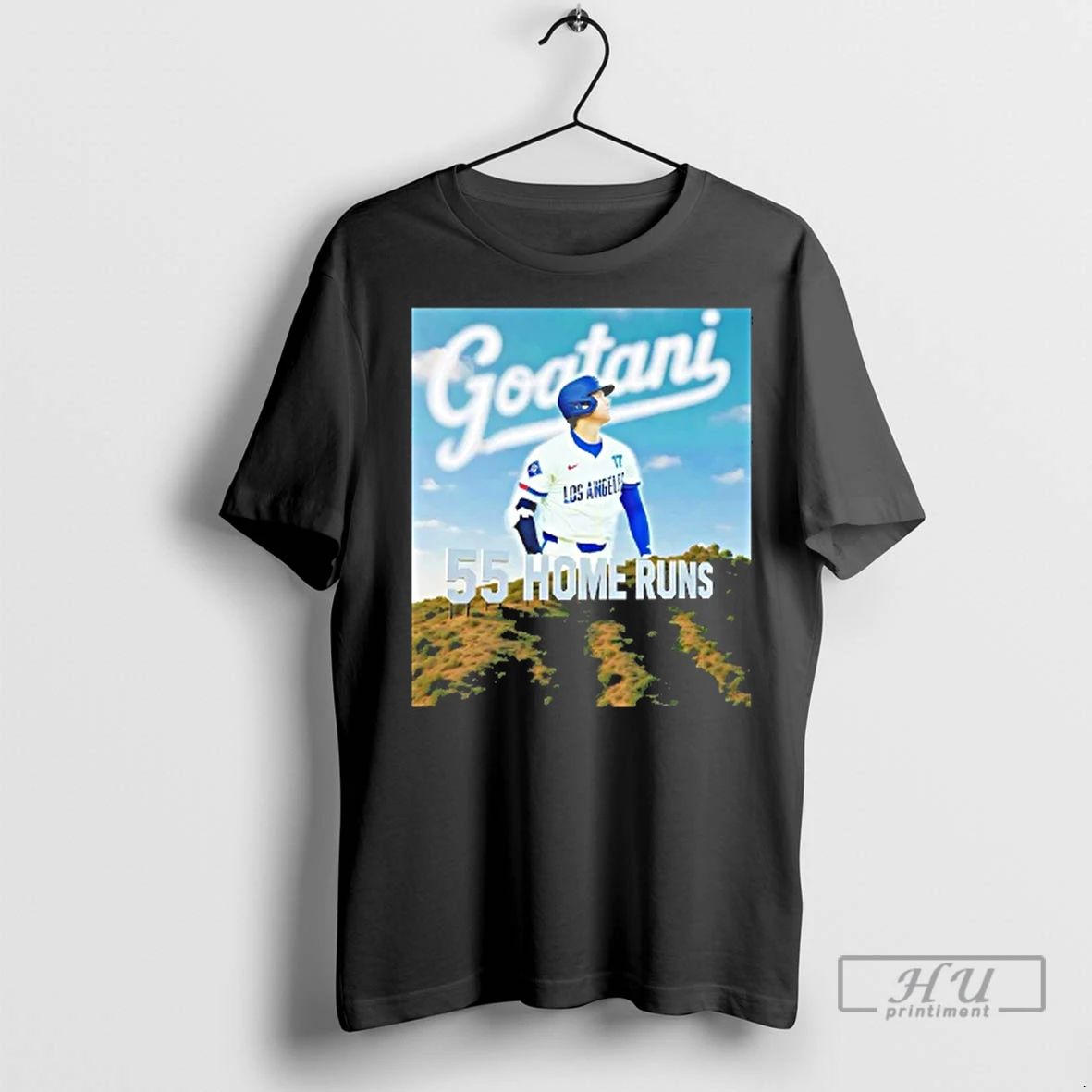 Officials Shohei Ohtani Goatani Hill 55 Home Runs T Shirt