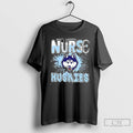 Classic Nurse X Connecticut Huskies Football T Shirts
