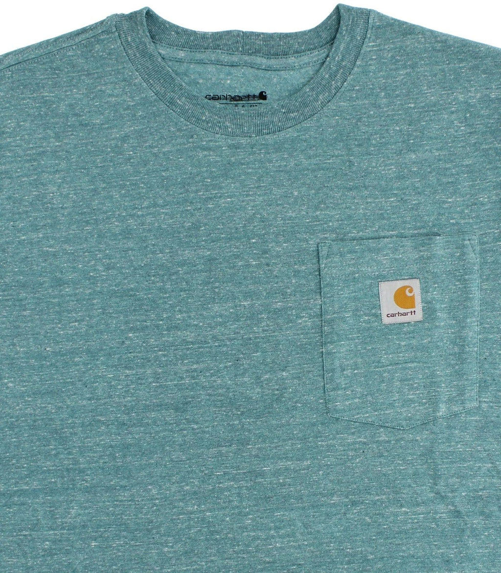 Carhartt Men's Big & Tall T-Shirt, Heavyweight Loose Fit Short Sleeve Pocket Tee
