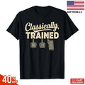 Classically Trained Manual Car Pedals Driving Humor Unisex T-Shirt reprint sale