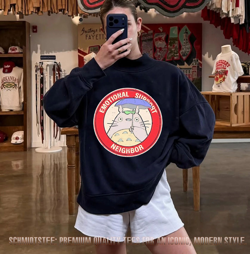 Totoro emotional support neighbor shirt