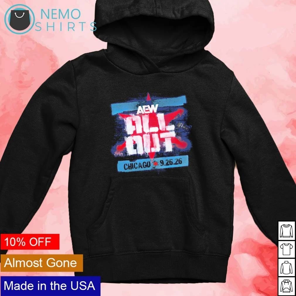 All Out Chicago 2026 Event Wrestling shirt