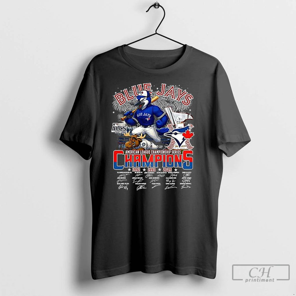 Classic Blue Jays Beat Mariners Alcs World Series 2025 Champions Player Signature