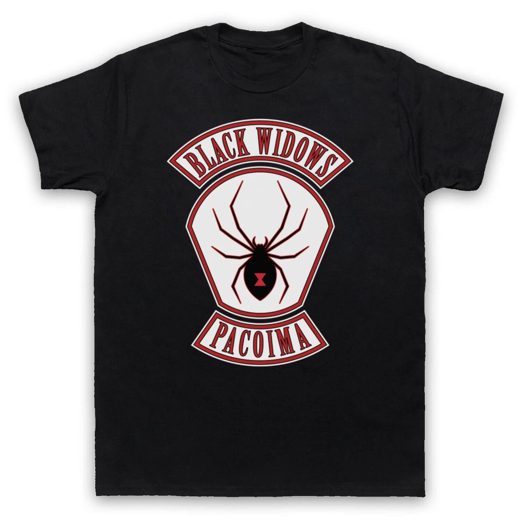 BLACK WIDOWS EVERY WHICH WAY UNOFFICIAL BUT LOOSE LOGO MENS & WOMENS T-SHIRT
