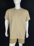5.11 TACTICAL Beige T Shirt, A Grade, Men's Size 2XL