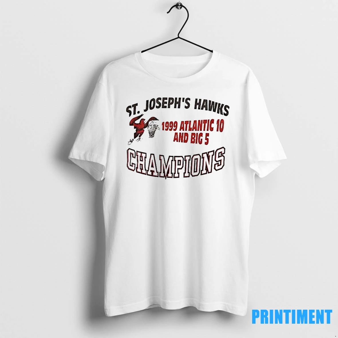 St Josephs Hawks 1999 Atlantic 10 And Big 5 Champions Tshirts Sweater