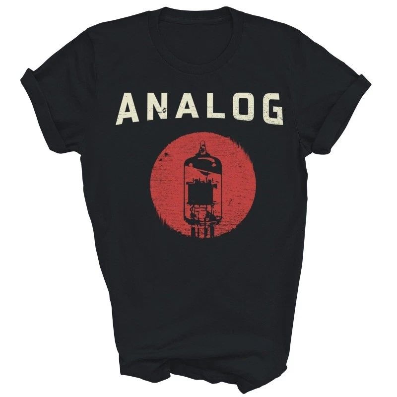 Vacuum Tube Amp Analog Vintage 80s Unisex Shirt Gift Men Women