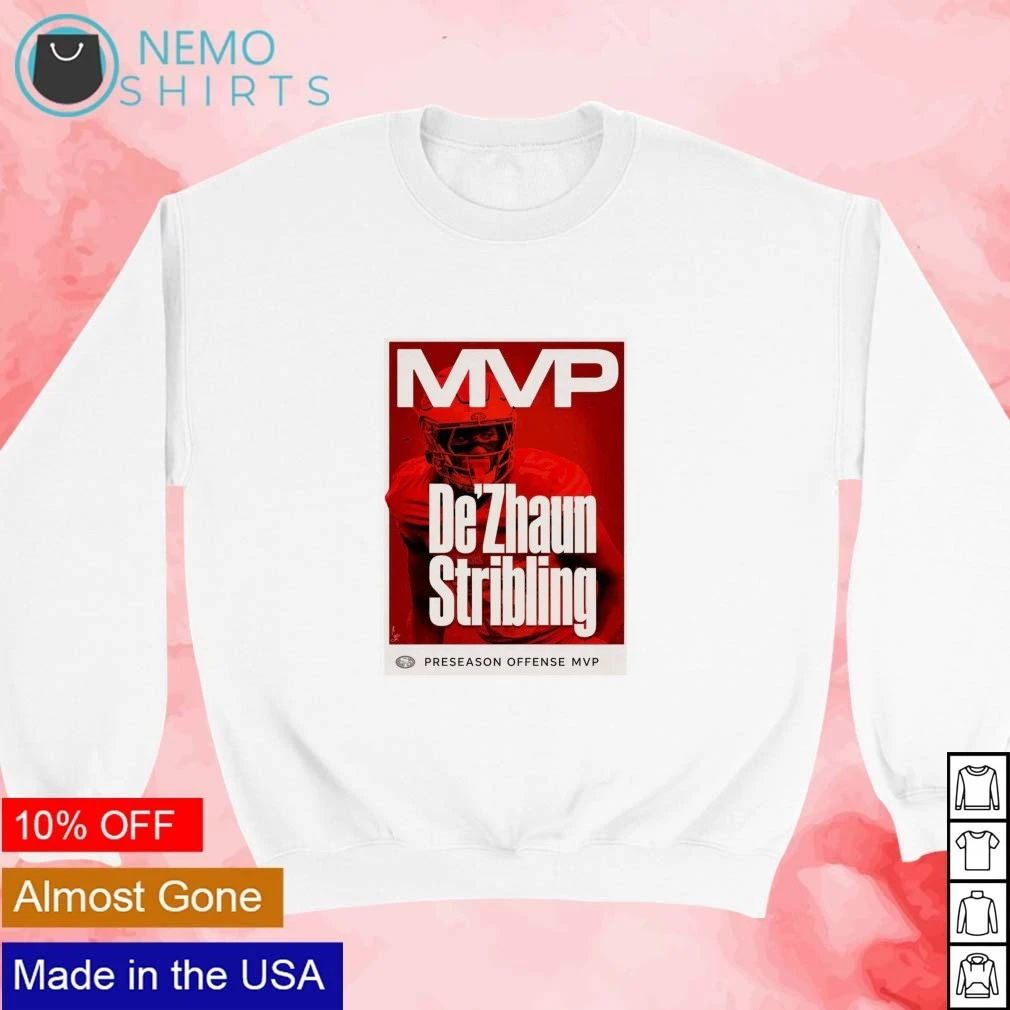 De’Zhaun Stribling 49ers Preseason Offense MVP shirt