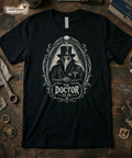 The Doctor Is In T-Shirt - Creepy Plague Doctor - Gothic Dark Academia Tee XS-5X