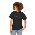 Unisex Heavy Cotton Tee, Limitless Inspirational Design - Motivational Shirt