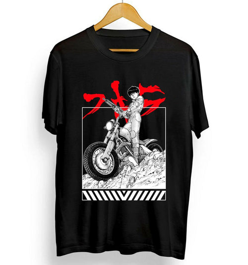 AKIRA "LOGO" Unisex T-SHIRT NEW Akira Tee Akira Akira Anime Shirt Black
