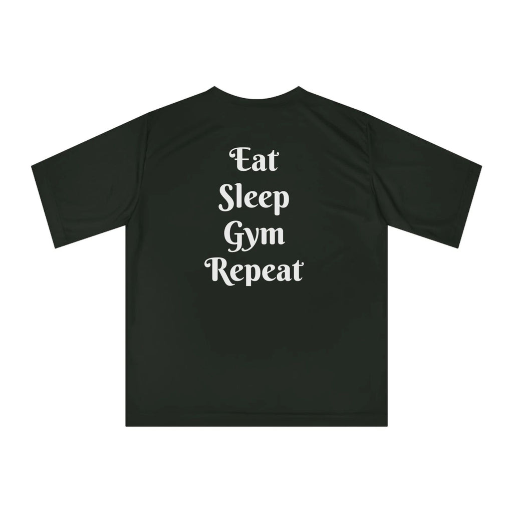Eat Sleep Gym Repeat Motivational T-Shirt