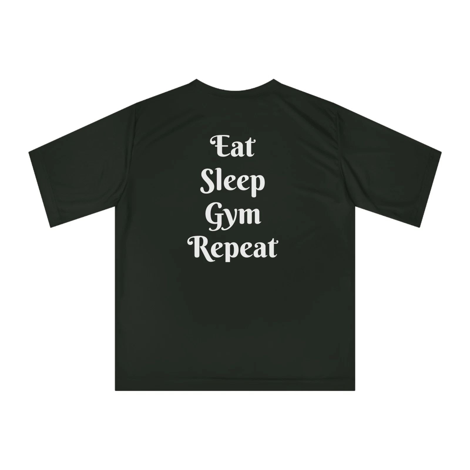 Eat Sleep Gym Repeat Motivational T-Shirt