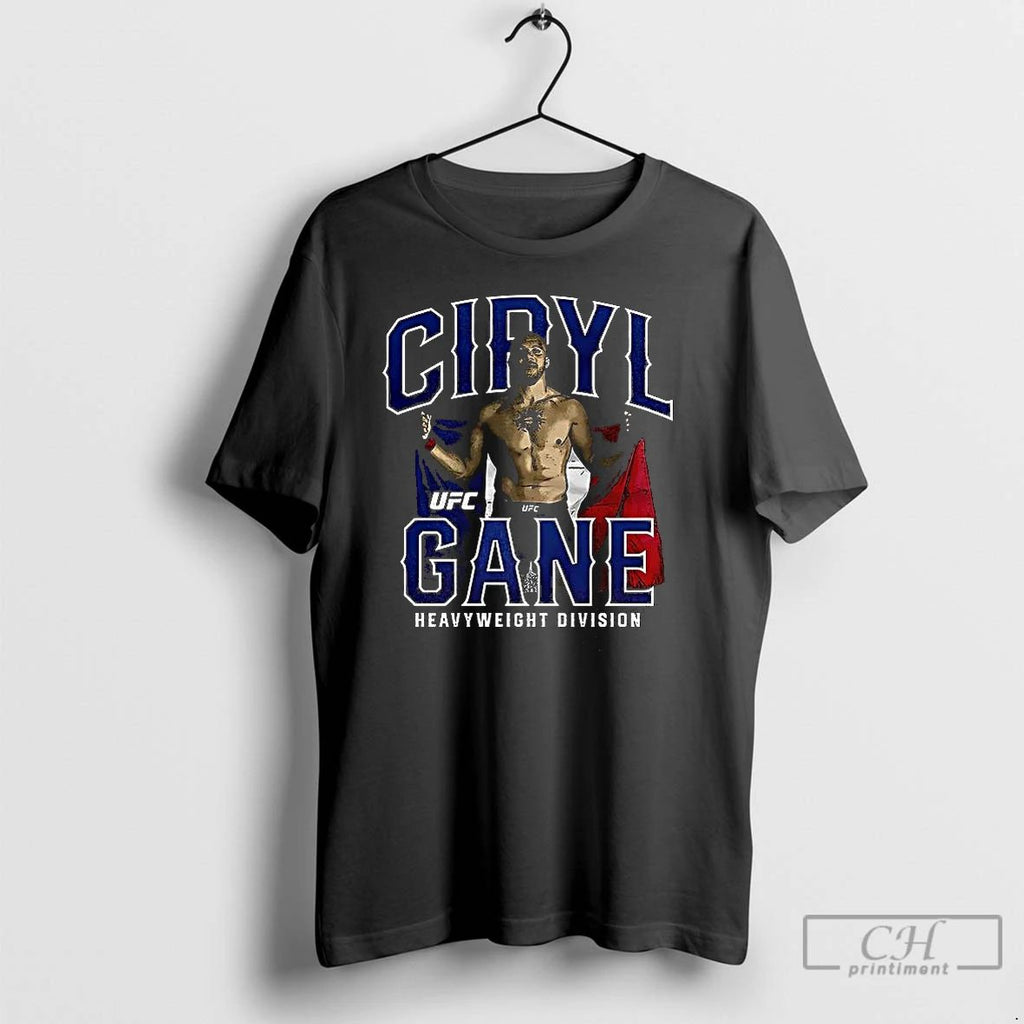 Classic Ciryl Gane Heavyweight Division T Shirts