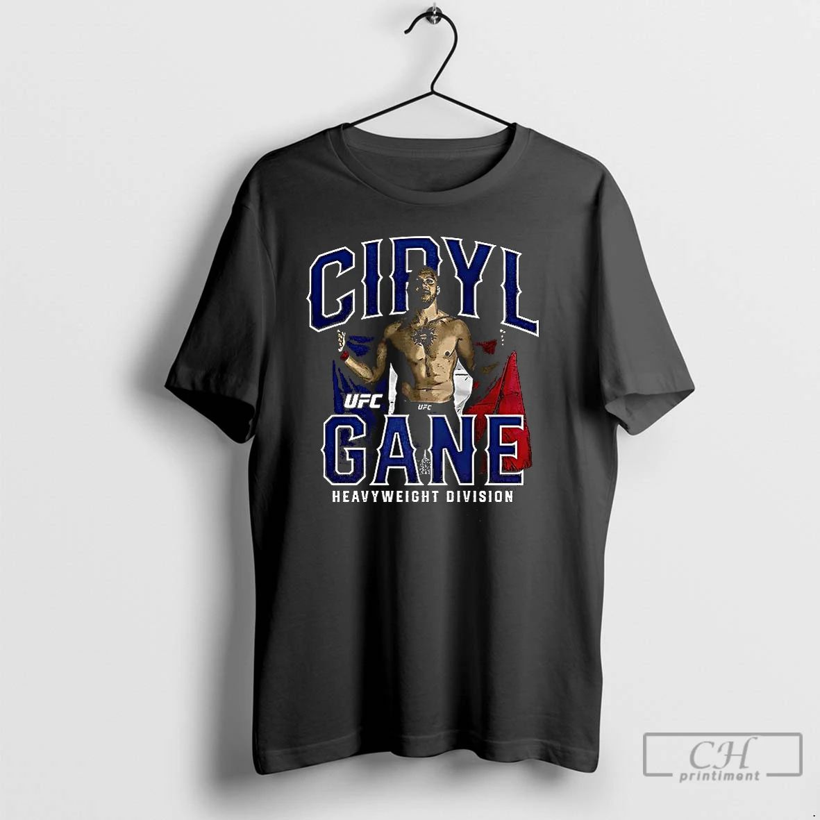 Classic Ciryl Gane Heavyweight Division T Shirts
