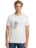 Astronaut-4 Mens Graphic Tee, 100% Cotton, Casual Summer Wear
