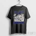 Premium 2025 World Series Trophy Los Angeles Dodgers Mlb Champions Graphic T Shirts