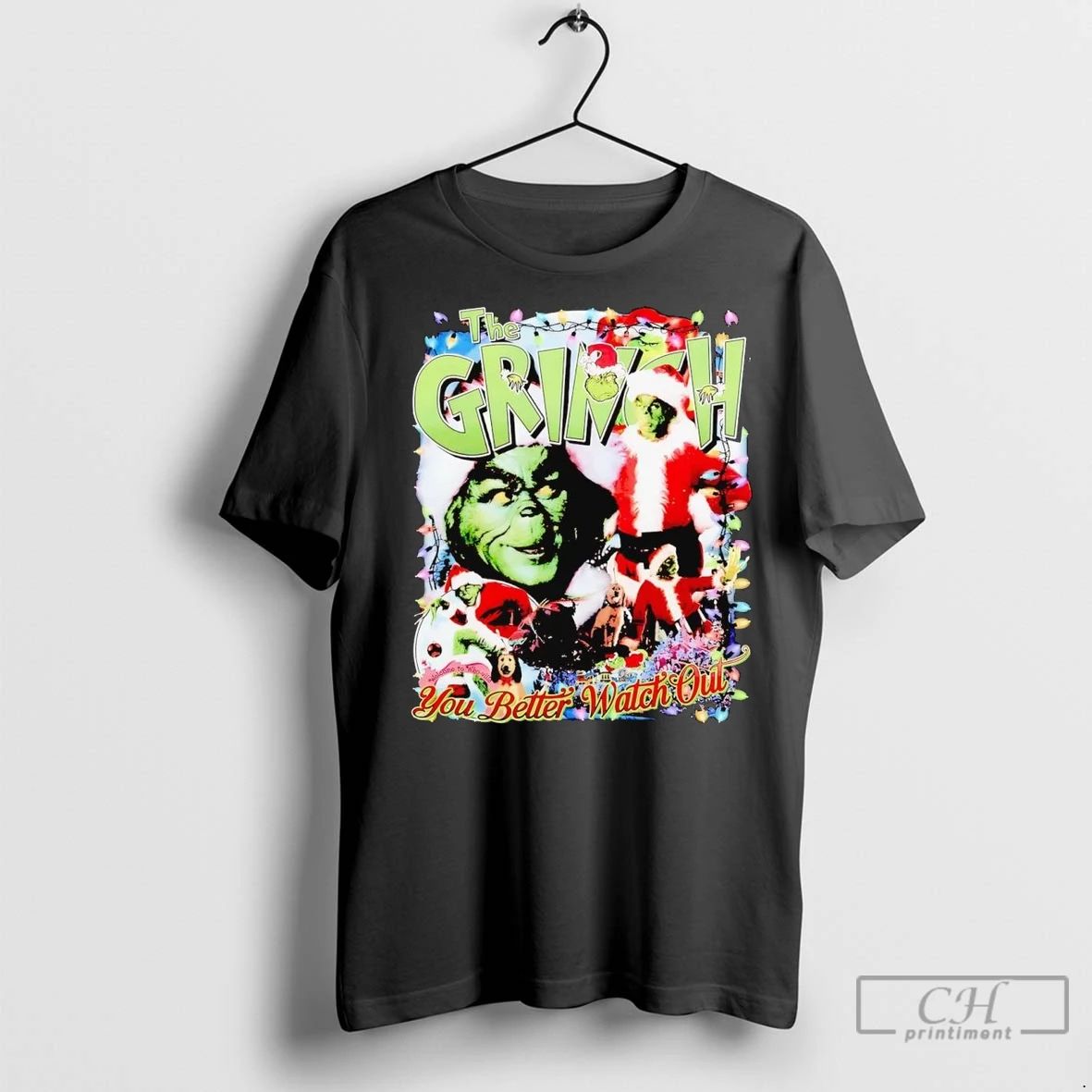 Premium The Grinch You Better Watch Out Christmas 2 Sided
