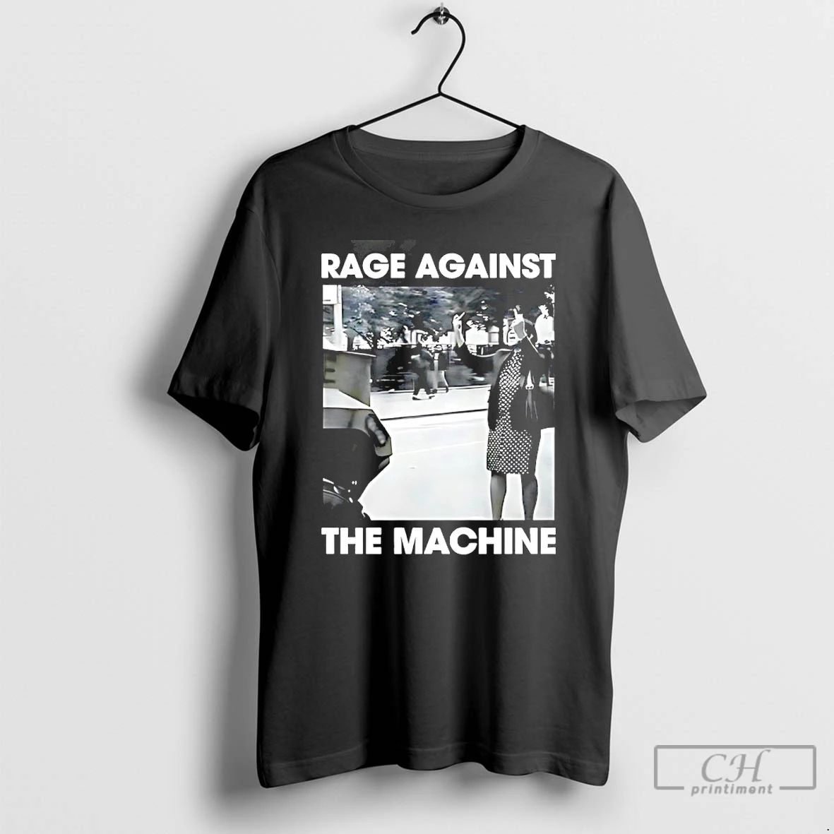 Classic Rage Against The Machine New York Woman Polka Dot Hero T Shirts