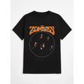 The Zombies Band Black Cotton Unisex T-Shirt (All Sizes) Vintage Style