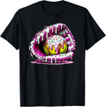 Softball Drip Ice Cream Sprinkles Softball Glove T-Shirt