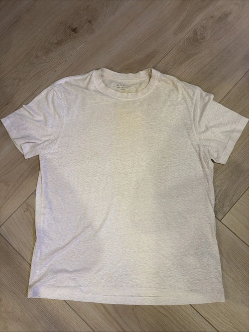 All Saints White T-shirt Medium Used Excellent Condition