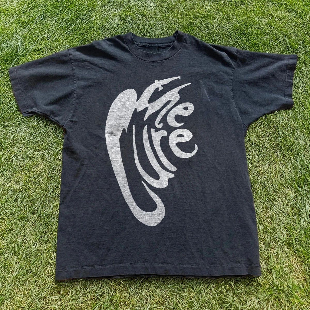 The Cure Rock Band Logo Black T-shirt Size S-5XL