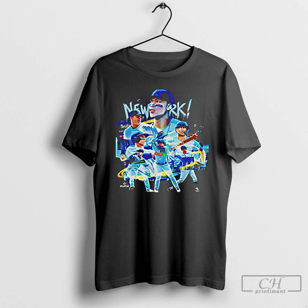 Classic New York Yankees The Bombers Graphic T Shirts
