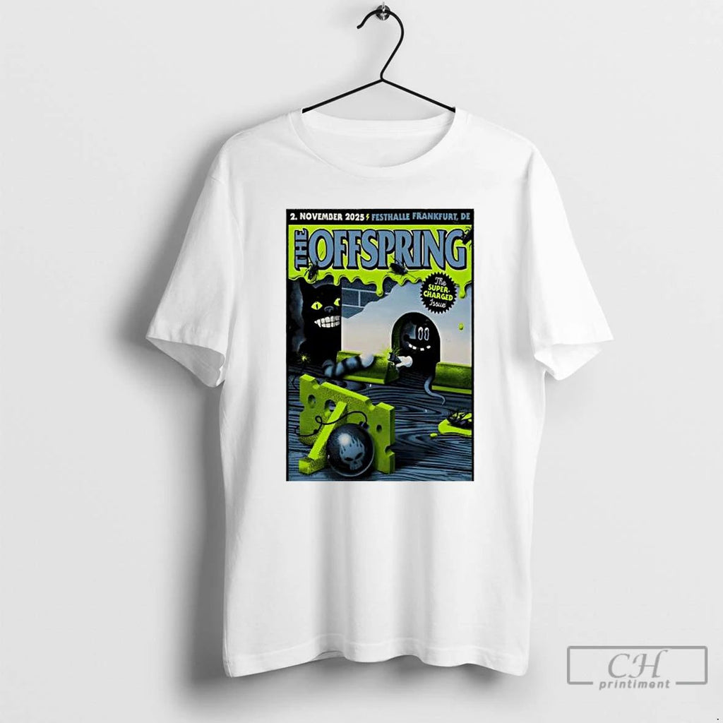 Premium The Offspring Nov 2 2025 Festhall Frankfurt De T Shirts