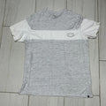 Hurley Grey Gray and white tshirt surf skate Men's 2XL
