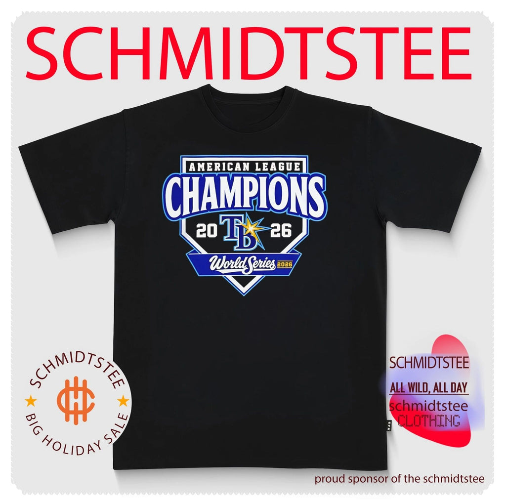 Tampa Bay Rays American League Champions 2026 TB Sunburst Crest shirt