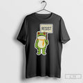 Classic Portland Frog Holding Resist Fdt Anti Establishment Anti Ice T Shirts