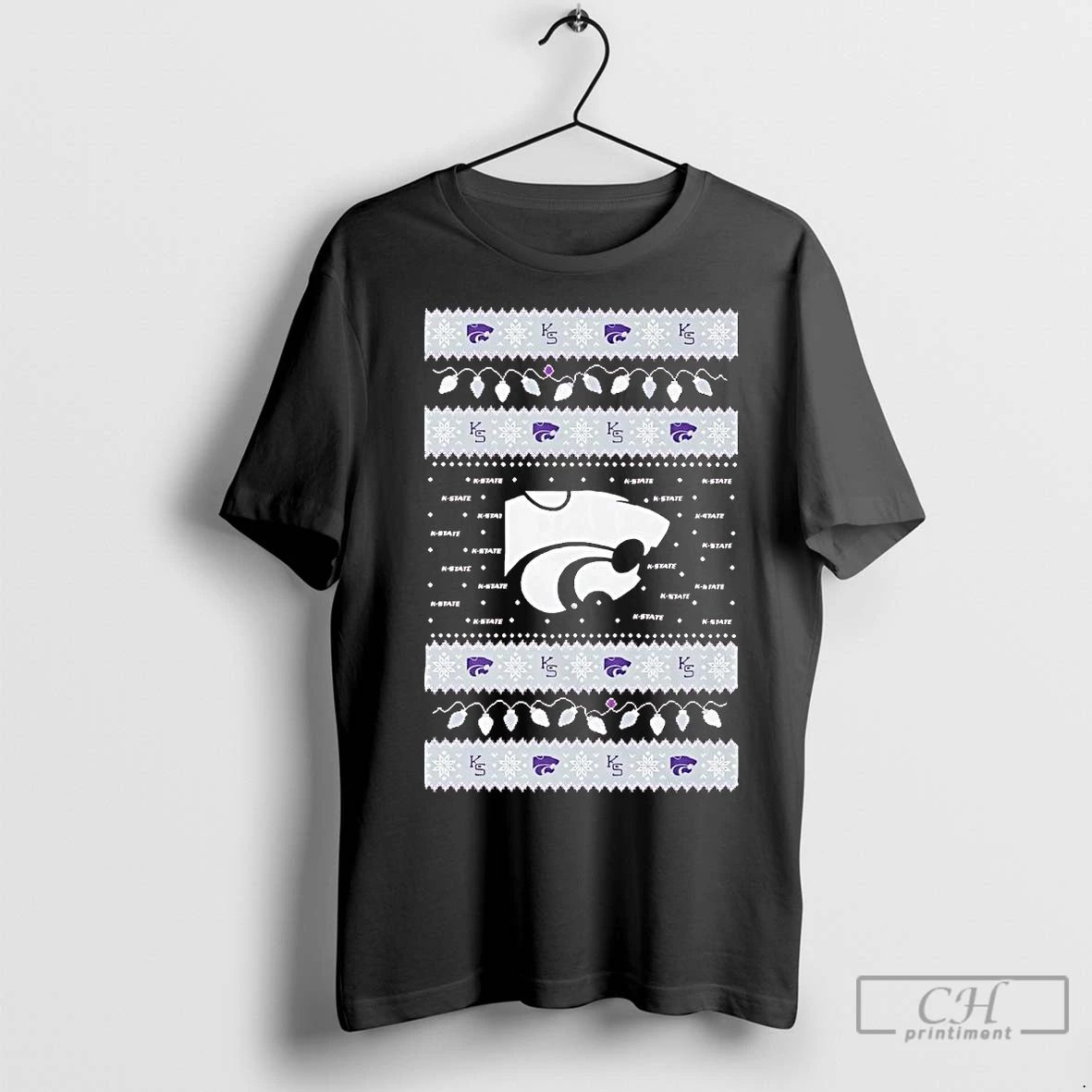 Premium Kansas State Wildcats Ugly Christmas Light