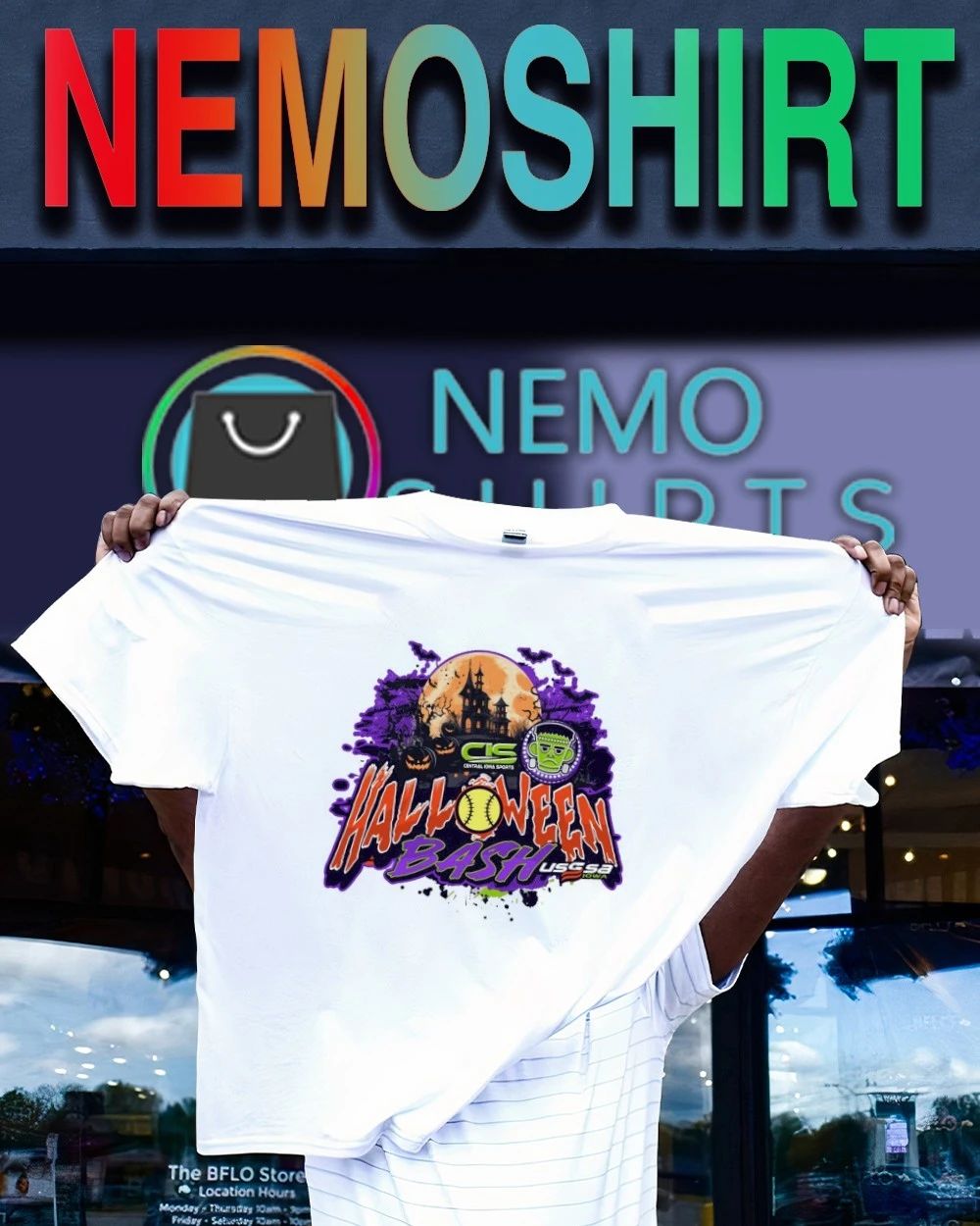 USSSA Halloween Bash Tournament 2026 shirt