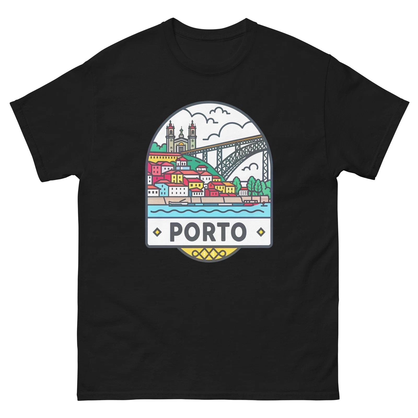 Porto World Travel Urban Area City T-Shirt