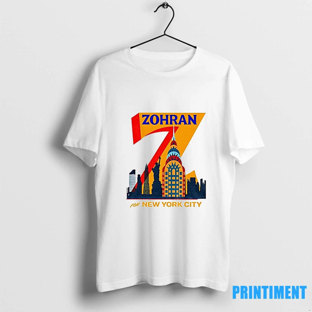 Mayor Mamdani 2025 Zohran For New York City Tshirts Sweater