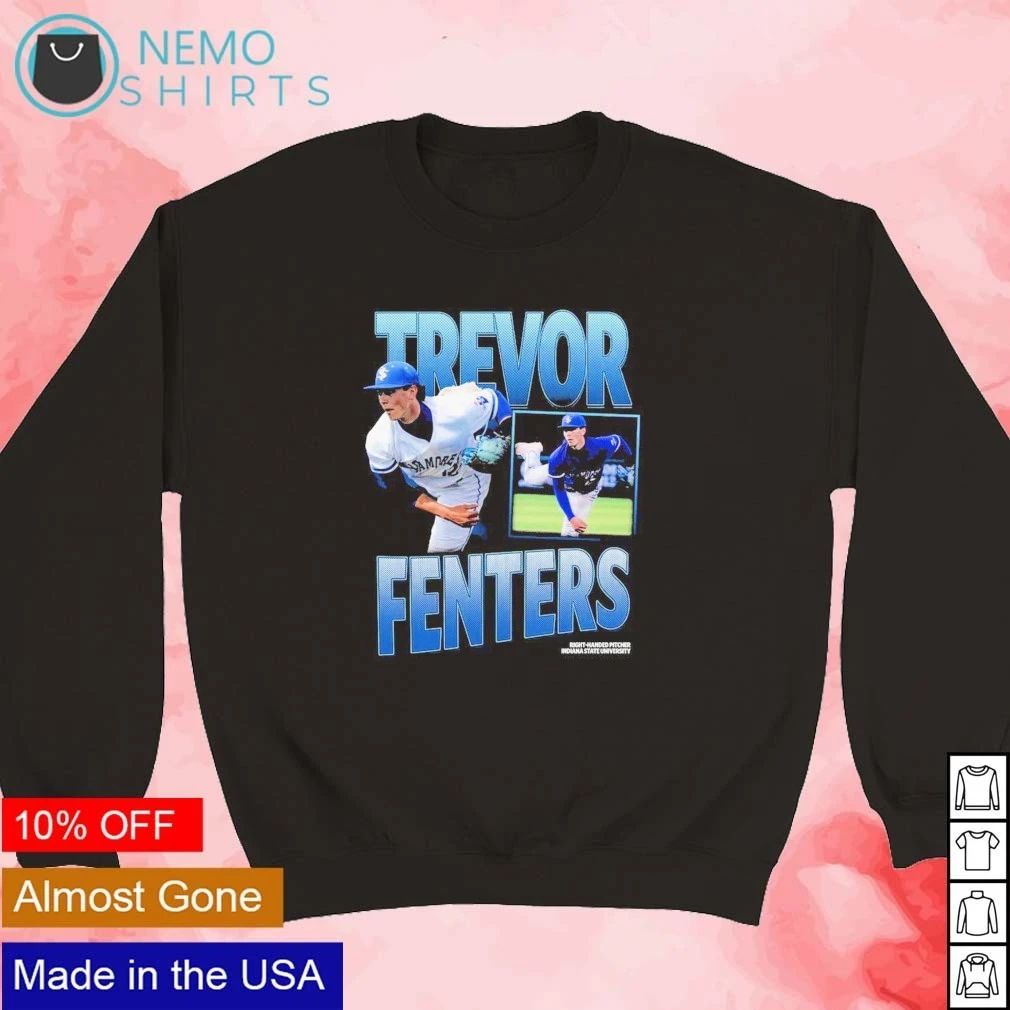 Trevor Fenters Indiana State University Right-Handed Pitcher shirt