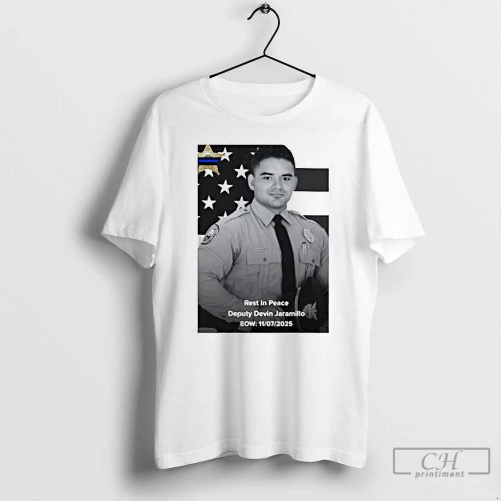 Premium Rip Deputy Sheriff Devin Jaramillo 11 7 2025 T Shirts