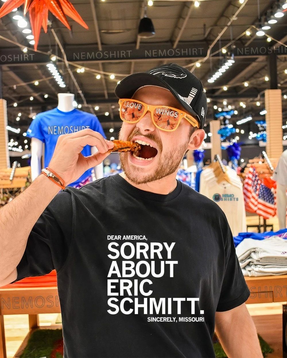 Dear America Sorry About Eric Schmitt Sincerely Missouri shirt