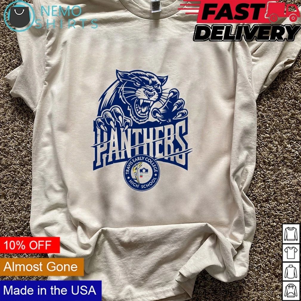 Travis Early College High School Panther shirt