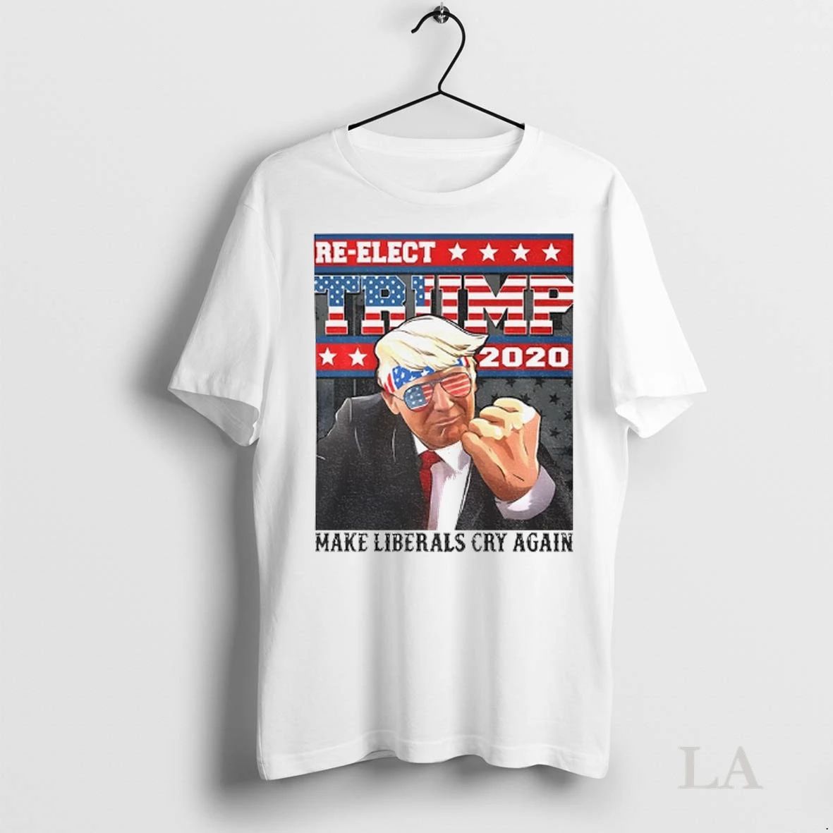 Original Re Elect Trump 2020 Make Liberals Cry Again American Flag