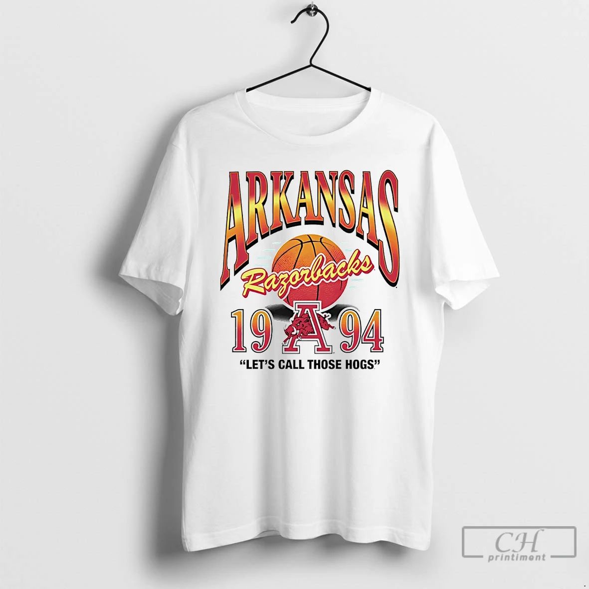 Premium Arkansas Razorbacks 1994 Lets Call Those Hogs T Shirts