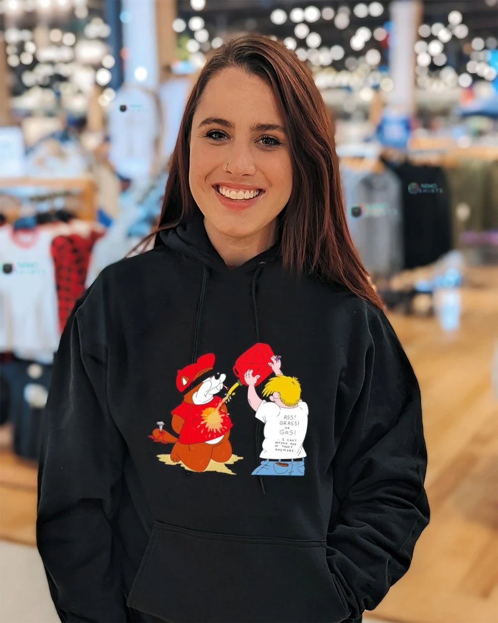 Buc-ee’s Beaver Ass Grass or Gas Inflation Parody shirt