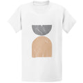 Gildan 5000 Modern Abstract Boho Minimalist T-Shirt - Graphic Aesthetic Gift Tee