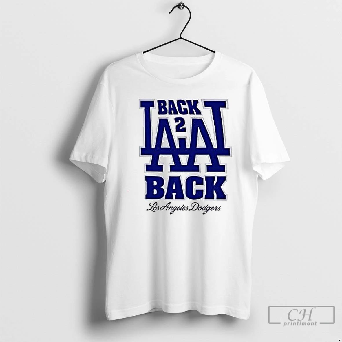 Premium La Back 2 Back Los Angeles Dodgers T Shirts