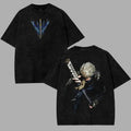 Devil May Cry Vergil the omega and alpha son Graphic Tee Streetwear T-Shirt